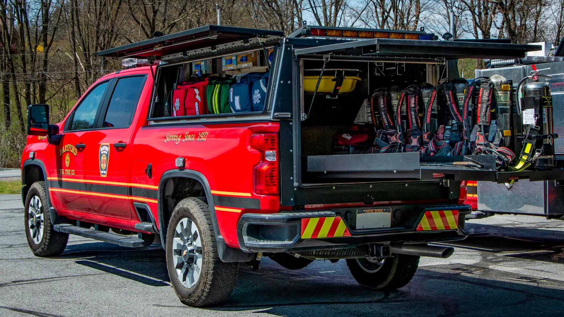 HARTFORD VFD’S X-ONE TRUCK CAP